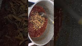 HOW TO COOK THE BEST GHANAIAN GOATMEAT JOLLOF.#short#shortsfeed #ghanafoodrecipe