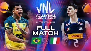 Brazil  Vs. Italy  - 2024 VNL | Full Match - Week 1