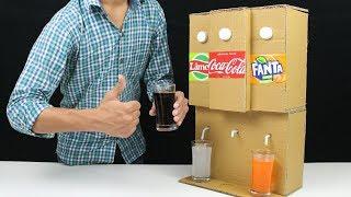 How to Make Coca Cola Soda Fountain Machine With 3 Different Drinks