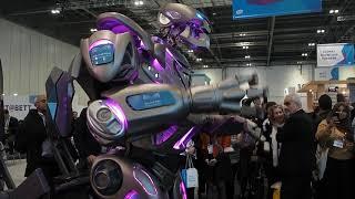 Titan The Robot at the Bett Exhibition 2020.