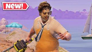 NEW LEATHERFACE Skin Gameplay In Fortnite!