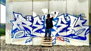 Rebel813. Chrome graffiti Piece. Graffiti Bombing. Stylewriting. Real Hip Hop.2020