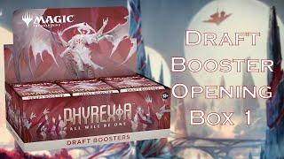 Phyrexia all will be one Draft Booster Box | MTG | Pack opening | Magic The Gathering