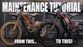 Full Maintenance Tutorial for your Surron, Talaria, Ventus or E Ride Pro Electric Dirt Bike