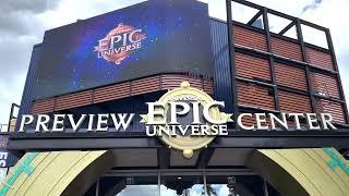 Epic Universe Preview Center at Universal Orlando City Walk