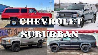 5 Generations of Suburban | 1973-2020 | Walk Around |