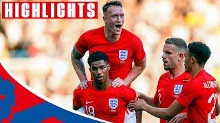 England 2-0 Costa Rica | Rashford Scores a Stunner! | Official Highlights