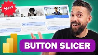 NEW Button Slicers in Power BI | 3 Examples You Don’t Want to Miss!