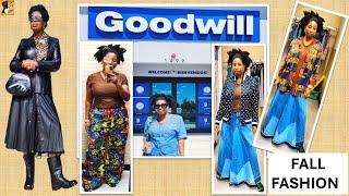  THRIFTING & STYLING FOR FALL | SHOPPING in 3 GOODWILL STORES | FALL FASHION #fashion #fallfashion