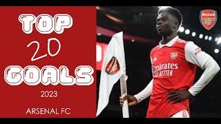 20 Important Arsenal Goals | Arsenal FC | Premier League | Europa League | 2022/23