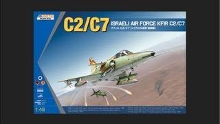 Kinetic 1/48 KFIR C2/C7 Scale Model Review