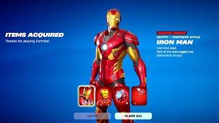 Fortnite's *FREE* Iron Man Skin HERE!