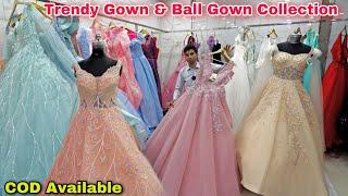 Chandni Chowk Gown & Ball Gown Collection | Party Wear Dresses at Wholesale Prices