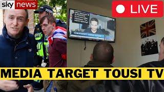  LIVE: Sky News Links UK Riots To Tousi TV