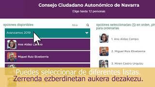 PODEMOS NAVARRA - TUTORIAL de VOTO - 2021