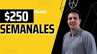 Estrategia simple para GANAR $250 a la semana (Alta probabilidad) - Diagonal Simple