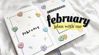 PLAN WITH ME | February 2022 | Bullet Journal Setup