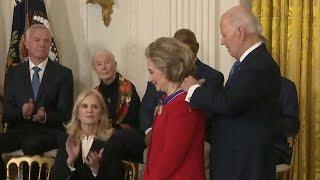 ‘Outrage’ as Joe Biden gives Hillary Clinton Presidential Medal of Freedom