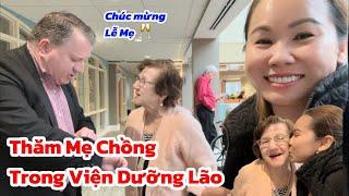 Vào Viện Dưỡng Lão Thăm Mẹ Chồng, Ăn Tối Cùng Con Riêng Của Chồng Nhân Ngày Lễ Mẹ | Đến Mỹ Cùng Mai