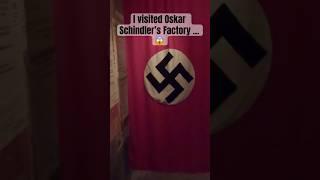 I went to the Oskar Schindler factory/Museum #theholocaust #nazis #worldwar2 #history #documentary