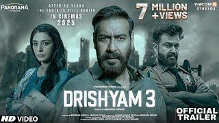 Drishyam 3 - Trailer | Ajay Devgan | Tabu | Shriya Saran | Akshaye Khanna | Saurabh Shukla In 2025