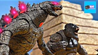 GODZILLA x KONG Destroy All MONSTERS (Part 4) Stop-Motion Short