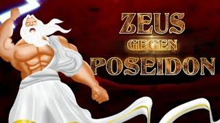 Zeus gegen Poseidon - Griechische Mythologie