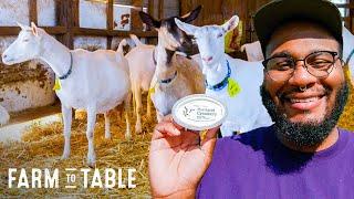 How Goat Cheese Is Made On A Farm & How To Cook With It | Farm To Table | Delish