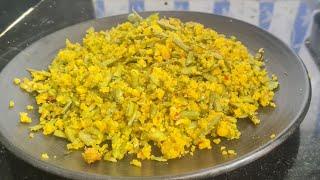 kothavarangai usili |  traditional usili without steaming |  cluster beans | gawar ki sabzi