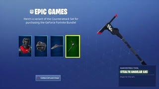 Fortnite Battle Royale - Nvidia GeForce Reflex Skin Got A New Style (Showcase)