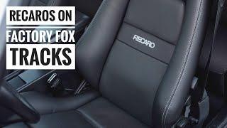 New Recaro Seats? How to use stock Foxbody Seat Tracks in your Mustang -DIY