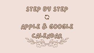 Step by Step! Sync Your Digital Planner with Apple & Google Calendar (Easy Guide!)