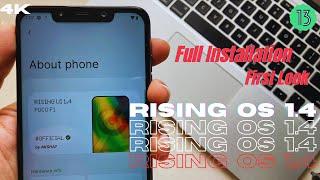 Rising OS v1.4- September update | ft. Poco F1 | Full Installation Guide and First look | TechitEazy