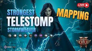 [PoE2] Strongest Telestomp Stormweaver || Endgame Mapping || Citadel Hunting || Part 12