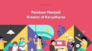 Panduan menjadi Kreator di KaryaKarsa