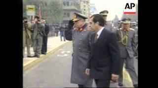 CHILE: SANTIAGO: MILITARY CEREMONY