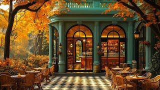 Positive Autumn Jazz in Coffee Shop Ambience - Soft Jazz Music & Bossa Nova for Stress Relief