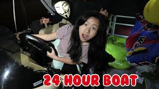 24 Hour Game Master Challenge in a SCARY BOAT