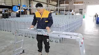 How to wholesale Multipurpose Aluminum Folding Ladder?