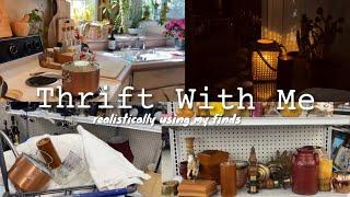 THRIFT with me | HOW I use my THRIFTED finds in my everyday life.