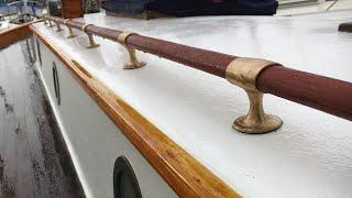 Casting Bronze Boat Hardware- From Pattern Making to Test Sail