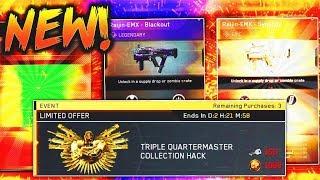 *NEW* INSANE HACK! (new LIMITED OFFER) - Infinite Warfare NEW Triple Quartermaster Collection Hack!
