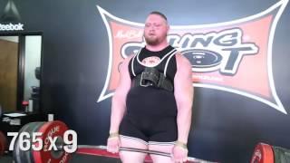 Deadlifting with Mark Bell at SuperTraining Gym!
