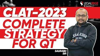 Quant for CLAT 2023 | Complete Strategy for the Quantitative Techniques in CLAT 2023 by LegalEdge