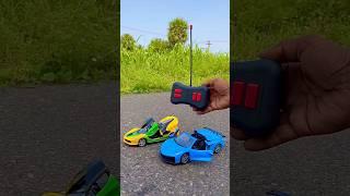 2 Remote Control Spots Car & Racing car Testing #car #toys #shorts