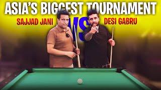 sajjad jani vs desi gabru | himmat hai to jeet ke dikha | funny snooker muwabla