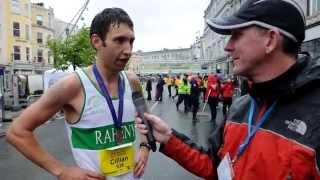 Irish Examiner Cork City Marathon 2015 - Interview - Winner: Cillian O’Leary