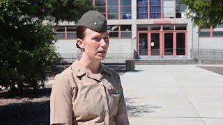 2024 Spring Graduate Profile -- Maj. Hannah Crawford, U.S. Marine Corps