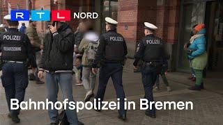 Steigende Kriminalzahlen in Bremen: Mit der Polizei im Hauptbahnhof unterwegs