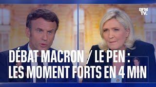 Macron / Le Pen: les moments forts du débat de l’entre-deux-tours en 4 minutes